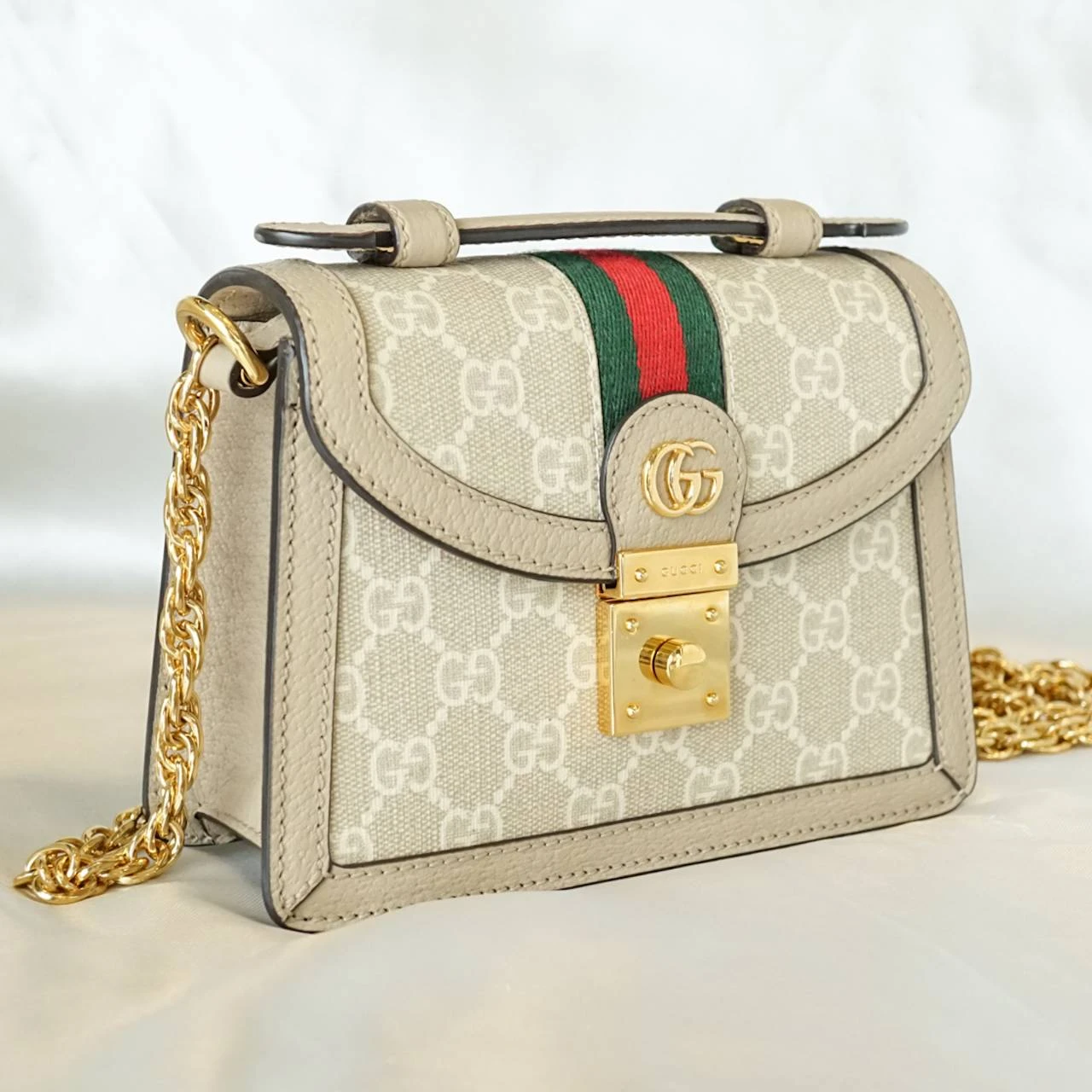  Gucci GG Ophidia Mini Top Handle